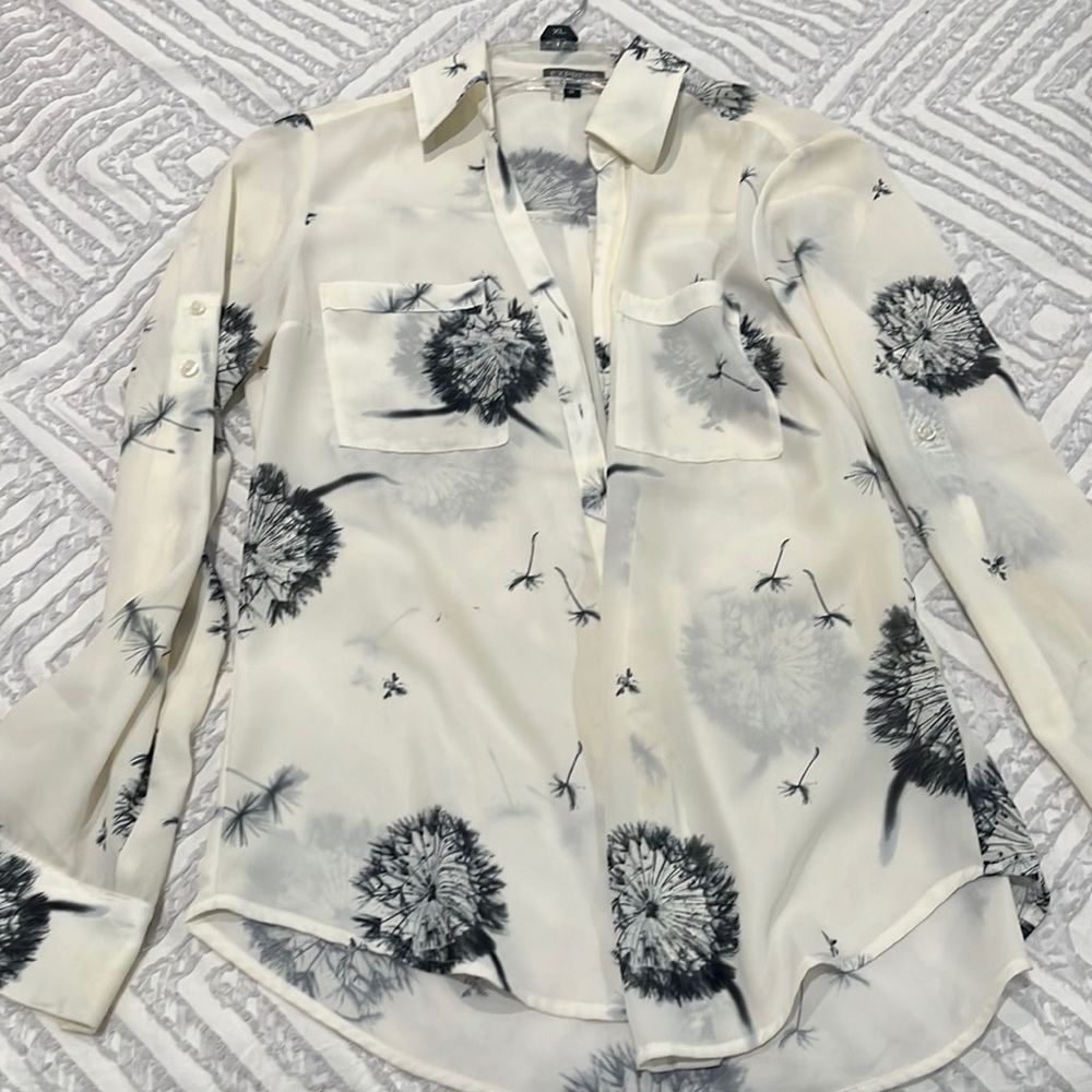Express button down shirt barely worn